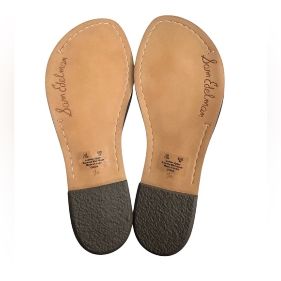 Sam Edelman Gold Giada Braided Sandal NIB Women’s Size 7.5 - Picture 6 of 10